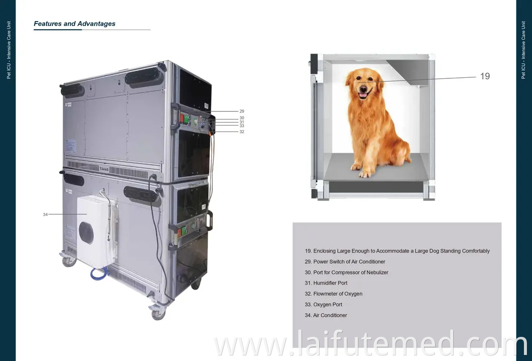 ICU Central Monitoring System Pet Brooder One Egg Incubator